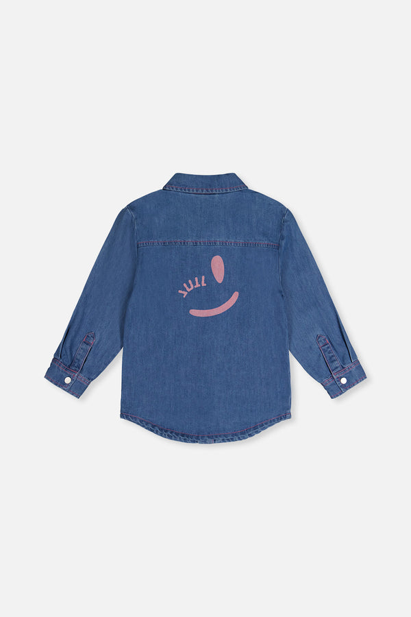Denim Shirt Navy Blue - J20J15_01230