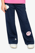 French Terry Pant Navy Blue Denim - J20J20_01230