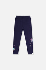 Organic Cotton Leggings Dark Blue - J20J60_04810