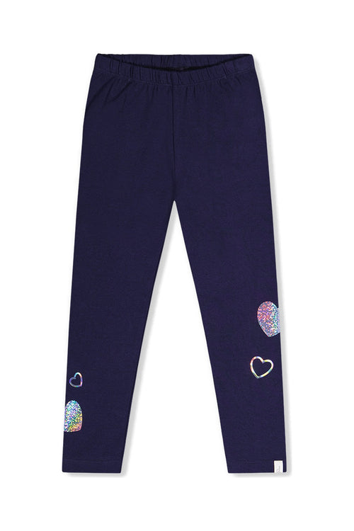 Organic Cotton Leggings Dark Blue - J20J60_04810