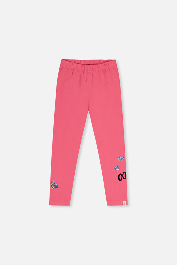 Organic Cotton Leggings Pink - J20J60_06390
