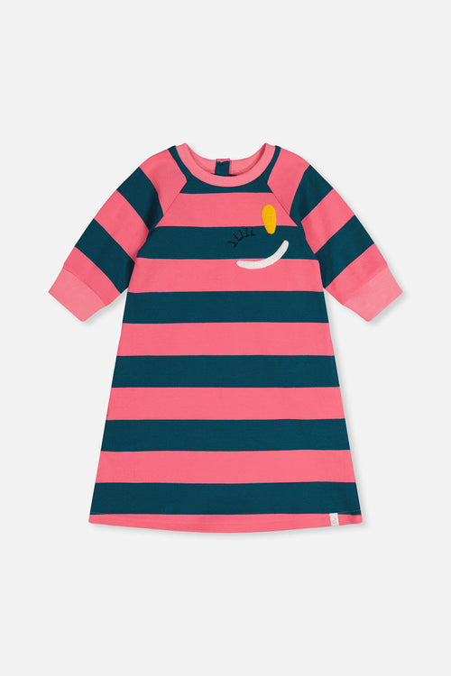 Engineer Stripe Dress Pink And Green Stripes - J20J88_2J295