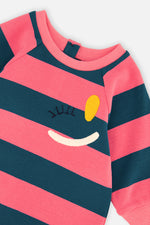 Engineer Stripe Dress Pink And Green Stripes - J20J88_2J295