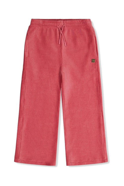Velour Flare Pants Raspberry Pink - J20K22_06930