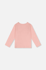 Organic Cotton Jersey T-Shirt Pale Dusty Pink - J20K70_06220
