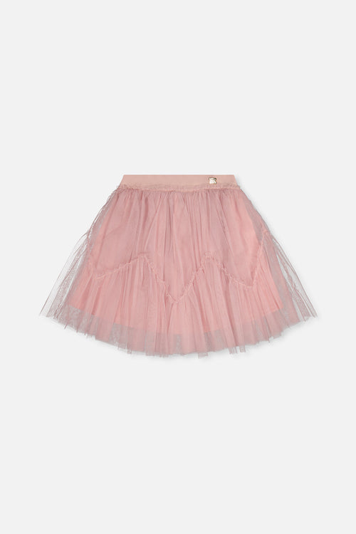 Mesh Skirt Pale Dusty Pink - J20K80_06220