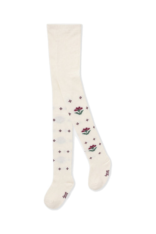 Knit Tights Pale Dusty Pink
