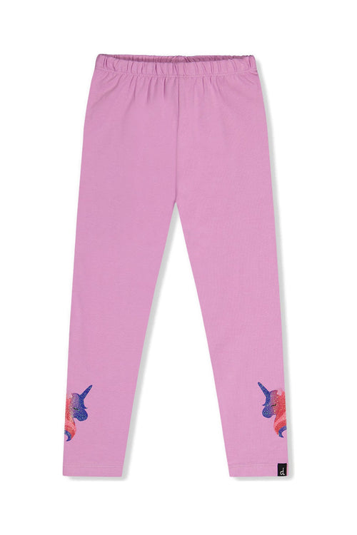 Organic Cotton Jersey Leggings Violet - J20L60_05150