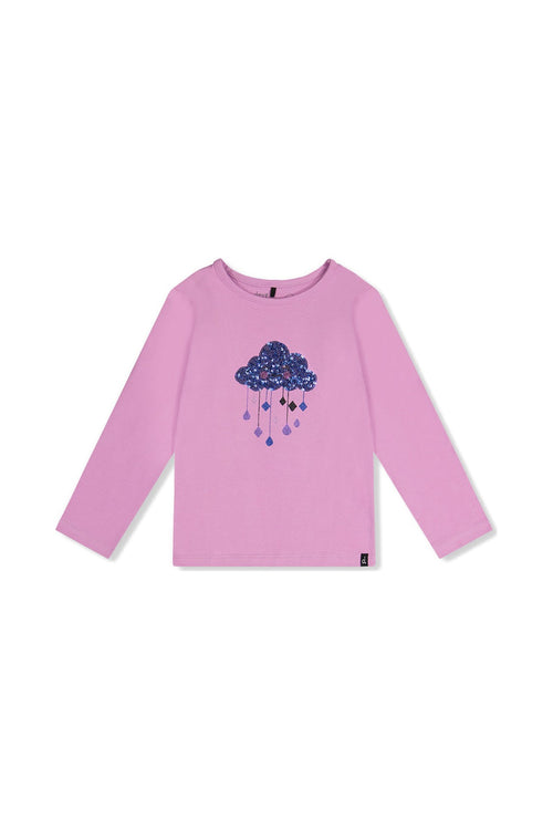 Organic Cotton Jersey T-Shirt Violet - J20L70_05150