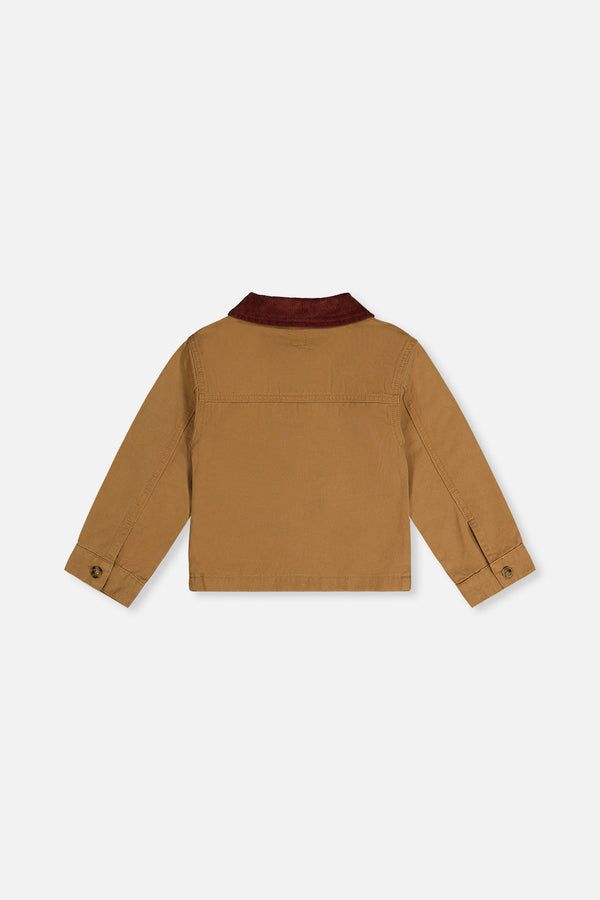 Barn Jacket Brown Yellow - J20M50_02410