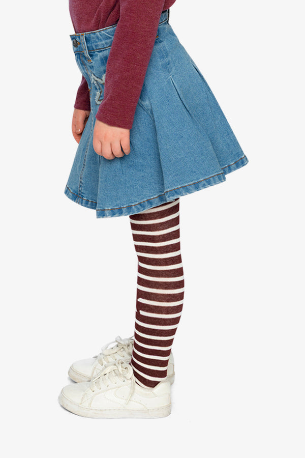 Pleated Skirt Navy Blue Denim - J20M80_01230