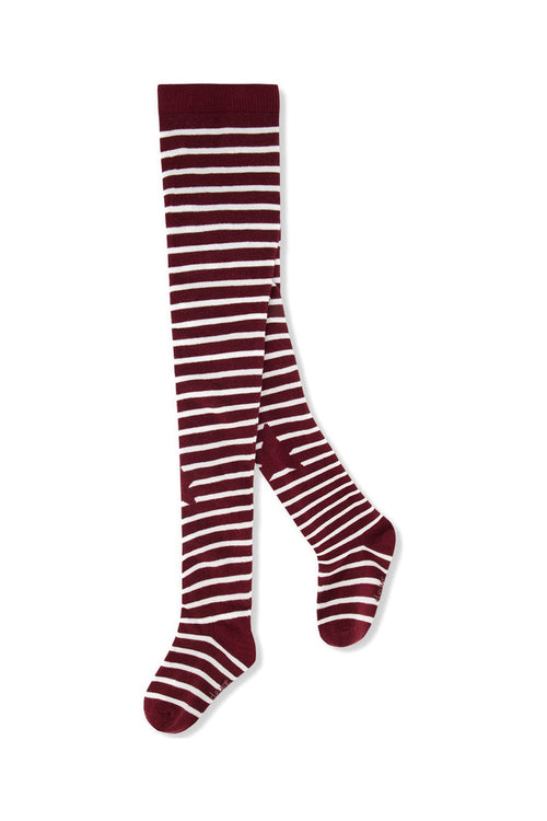 Knit Tights Reddish-Brown - J20MT_07001