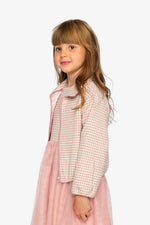 Bomber Jacket Pink Houndstooth - J20Q53_2J308