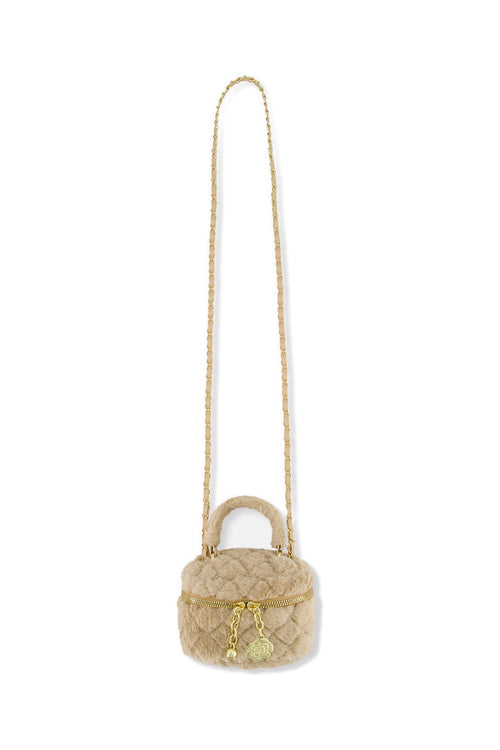 Faux Fur Small Bag Beige - J20QA1_01160