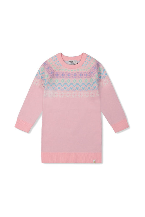 Strickkleid Hellrosa