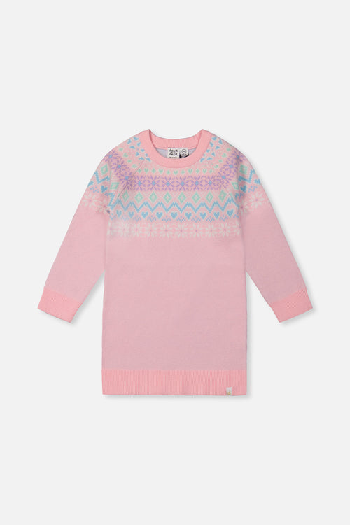 Strickkleid Hellrosa