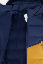 Color-Block Winter Jacket Dark Blue - J20W57_04013