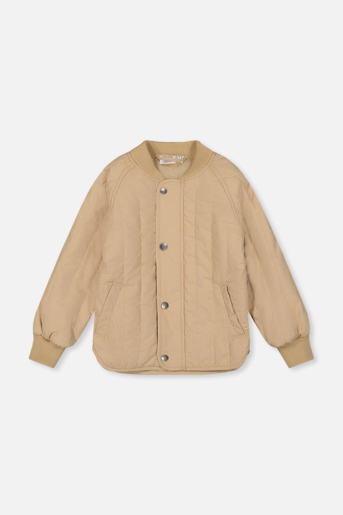 Quilted Raglan Sleeve Jacket Beige - J20W61_01470