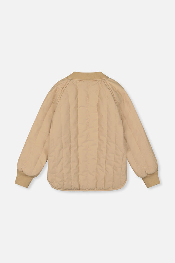 Quilted Raglan Sleeve Jacket Beige - J20W61_01470