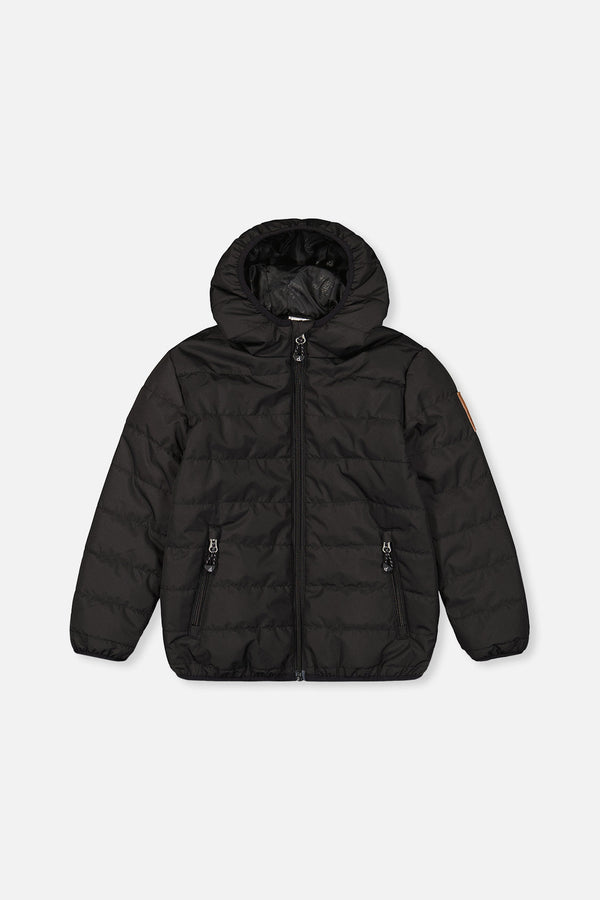 Insulating Quilted Mid-Season Jacket Black - J20W64_09990