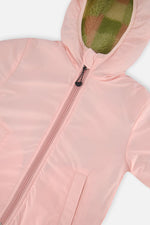 Baby Reversible Mid-Season Jacket Pale Dusty Pink - J20W65B_06220