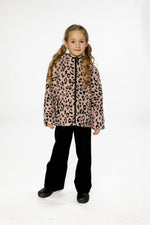 Reversible Mid-Season Jacket Pink And Black - J20W65_1J088