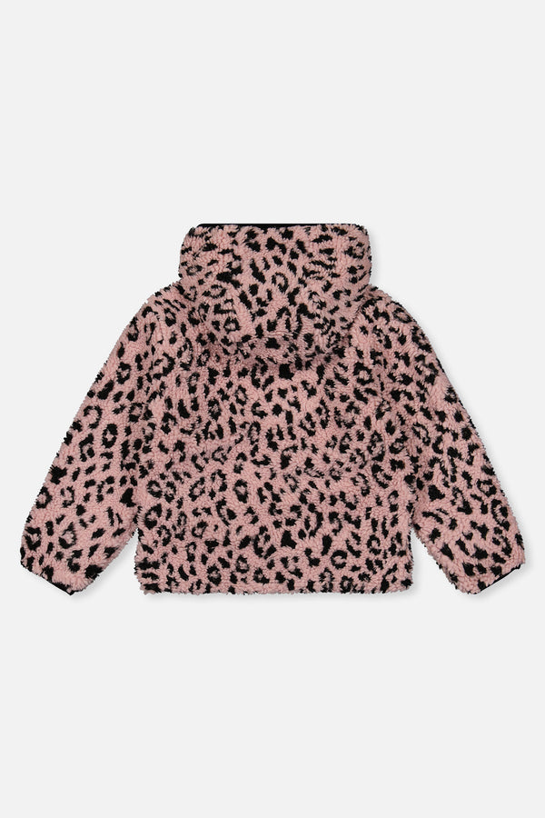 Reversible Mid-Season Jacket Pink And Black - J20W65_1J088