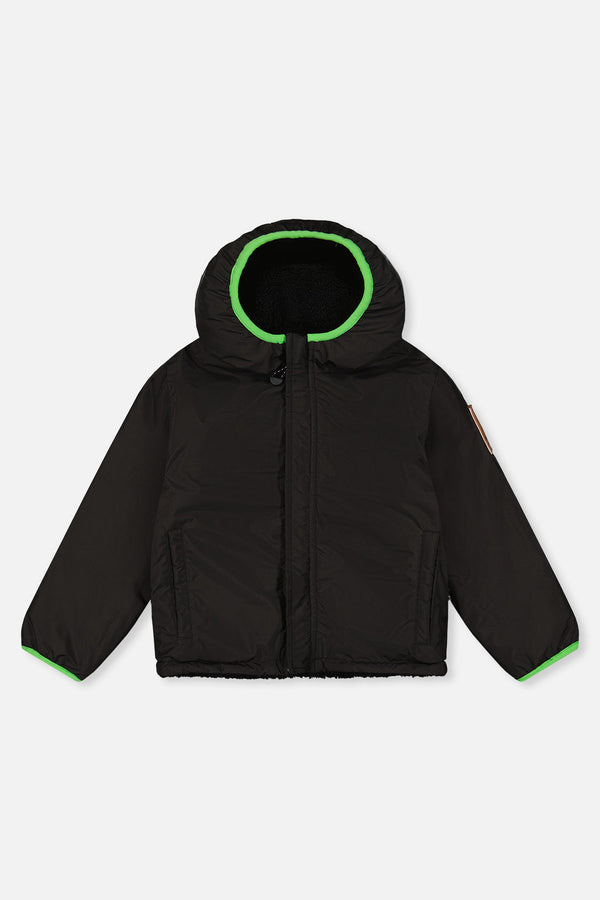 Reversible Mid-Season Jacket Black - J20W68_09990