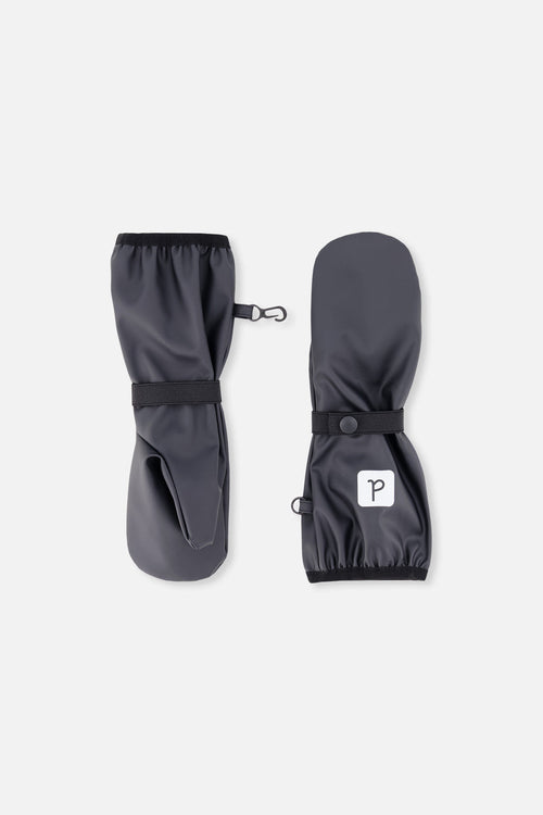 Baby Rain Mittens Black