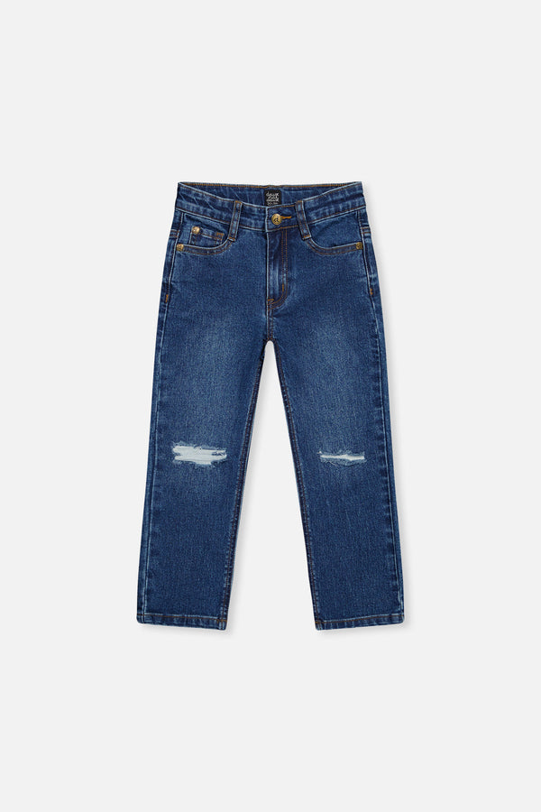 Stretch Jeans Navy Blue Denim - J20YB23_01230