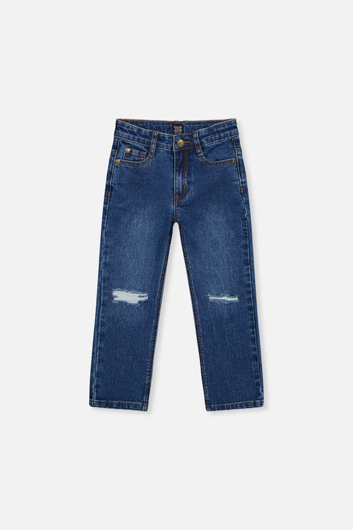 Stretch Jeans Navy Blue Denim - J20YB23_01230