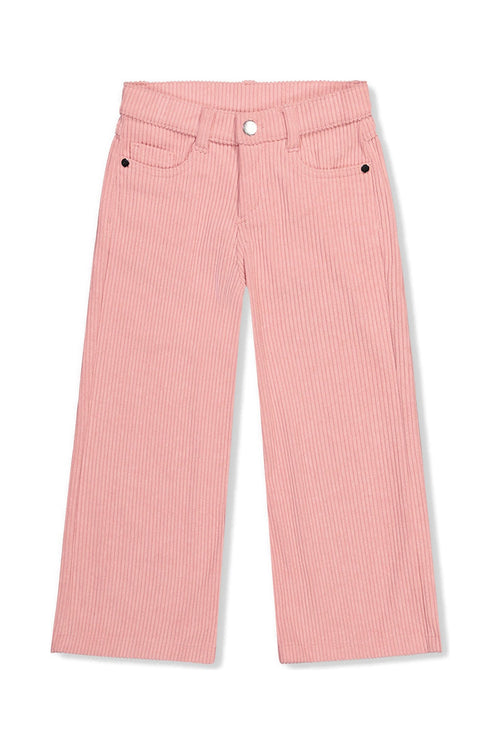 Stretch Corduroy Wide Leg Pants Pink - J20YG21_06210