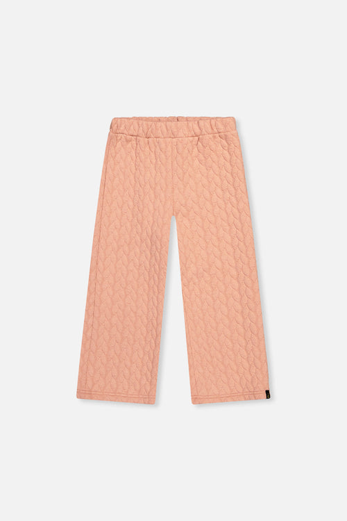 Wide Leg Jacquard Pants Pink - J20YG22_08100