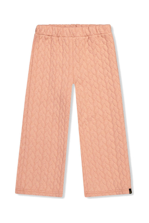 Wide Leg Jacquard Pants Pink - J20YG22_08100