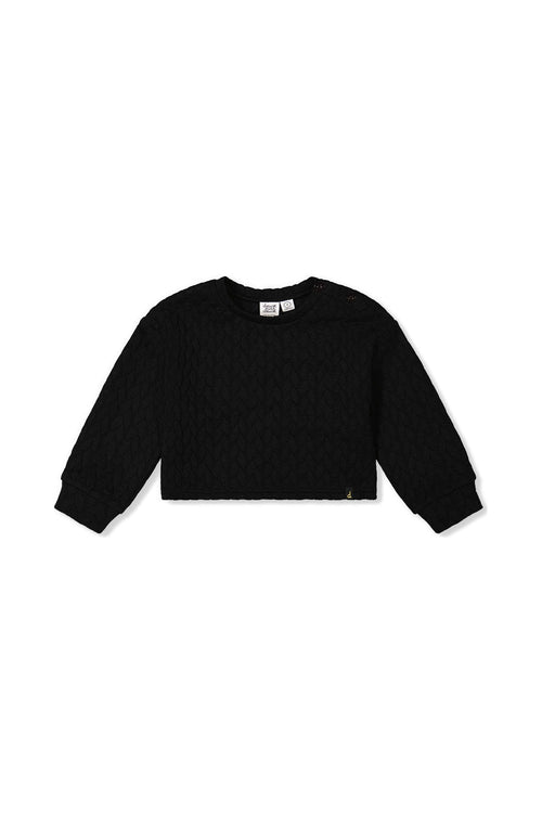 Jacquard Sweatshirt Black - J20YG32_09990