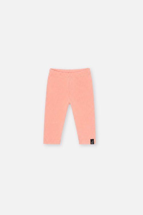 Baby-Rippenleggings Rosa