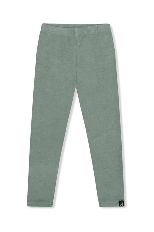 Rib Leggings Green Printed Green - J20YG60_03992