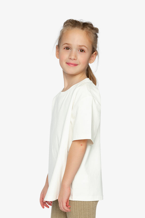 Heavy Jersey Wide Short Sleeve T-Shirt White - J20YG73_01000