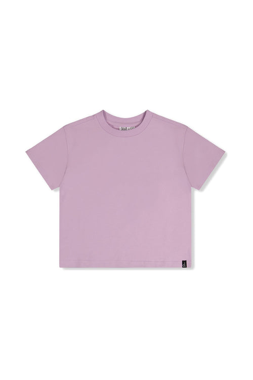 Heavy Jersey Wide Short Sleeve T-Shirt Mauve - J20YG73_05600