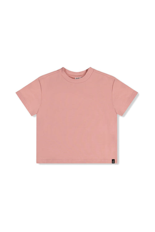 Heavy Jersey Wide Short Sleeve T-Shirt Pink - J20YG73_06780