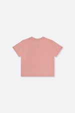 Heavy Jersey Wide Short Sleeve T-Shirt Pink - J20YG73_06780