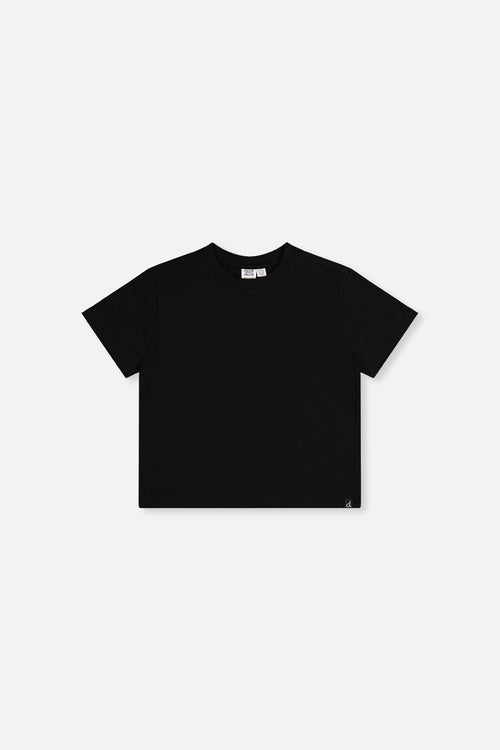 Heavy Jersey Wide Short Sleeve T-Shirt Black - J20YG73_09990