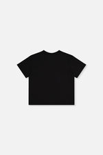 Heavy Jersey Wide Short Sleeve T-Shirt Black - J20YG73_09990