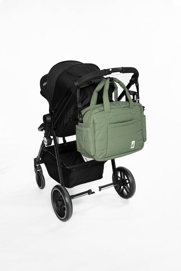 Diaper Bag With Changing Mat Olive Green - J20Z102_03090