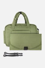 Diaper Bag With Changing Mat Olive Green - J20Z102_03090