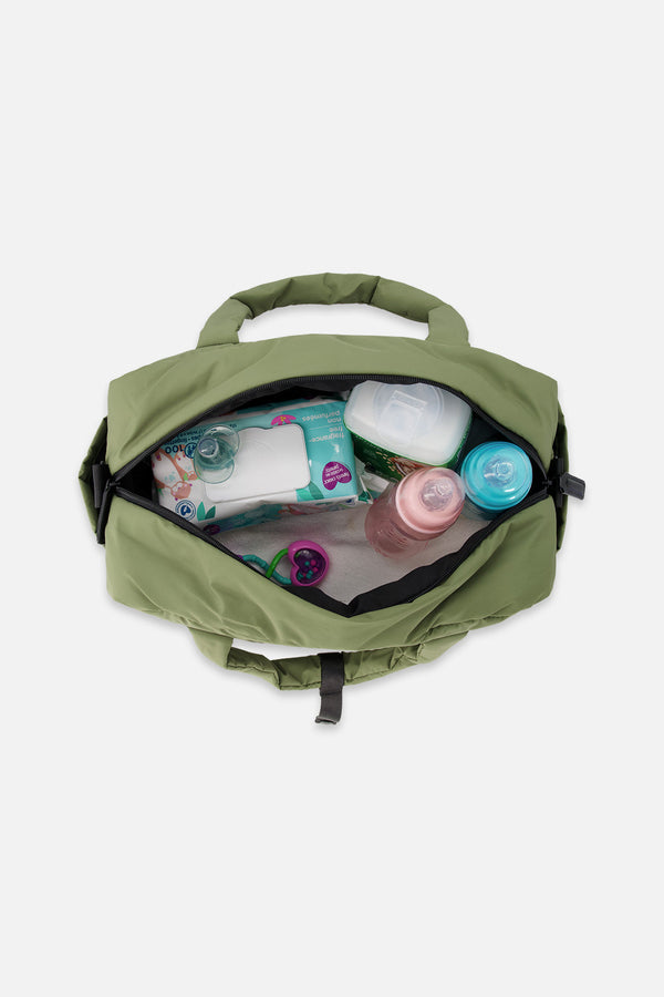 Diaper Bag With Changing Mat Olive Green - J20Z102_03090
