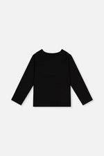 Raglan Organic Cotton T-Shirt Black - J20Z70_09990