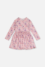 Long Sleeve Dress Rose Print Daisies - J20Z86_2J311