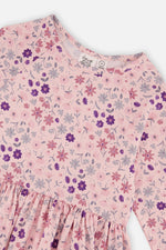 Long Sleeve Dress Rose Print Daisies - J20Z86_2J311