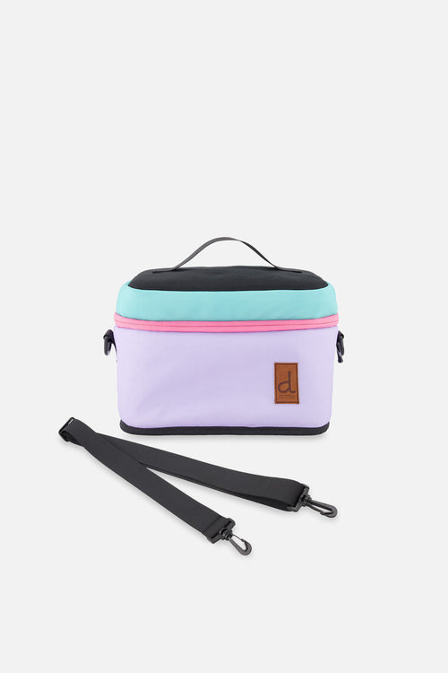 Lunch Box Turquoise Blue, Pink And Mauve - J20ZBL3_02820